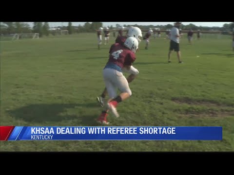 KHSAA dealing with referee shortage