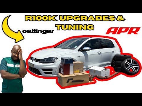 I Spent R100k On My Golf 7r | Induction Kit | Down Pipe | New Rims | Tunning