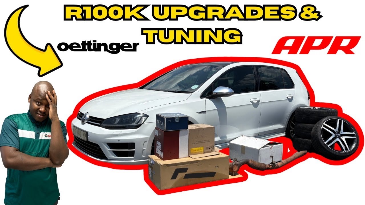 Я потратил 100 тысяч рандов на свой Golf 7R | Комплект индукции | Выхлопная труба | Новые диски |...