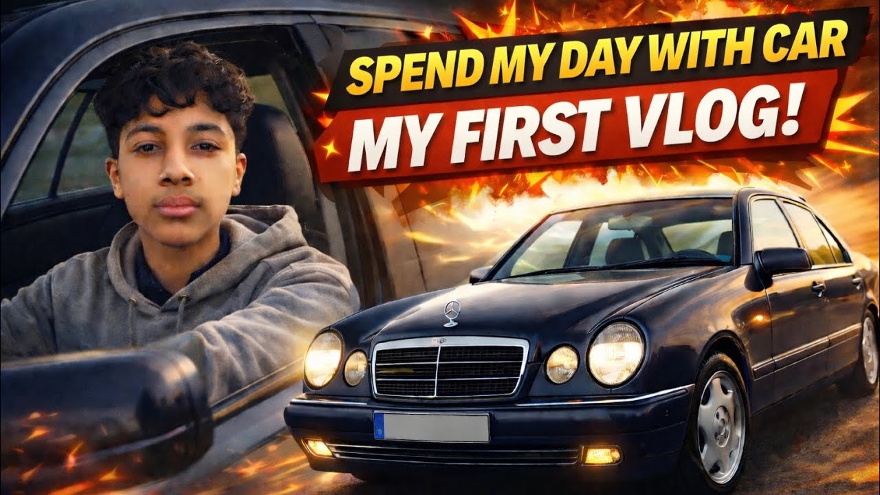 My first vlog 2026 in Mercedes car. #1