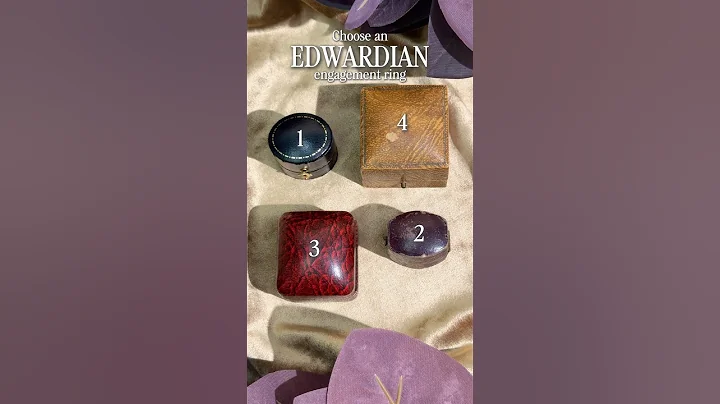 Which Edwardian engagement ring would make you say “I do”? 💎💍#Edwardian #EdwardianEra #Engagement