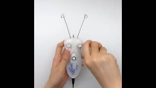 آلة إزالة الشعر بالخيط المحمولة threading hair machine