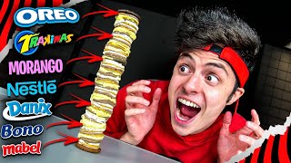 100 CAMADAS DE TODOS OS BISCOITOS DA LOJA!