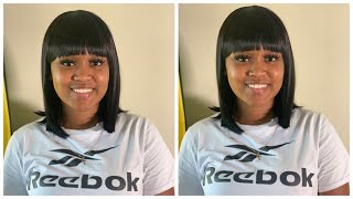 Premium Japan Made Synthetic Bob wig ft Kalyss Hair