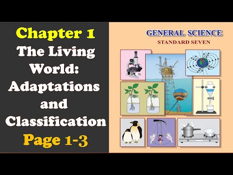 Chapter 1 The Living World: Adaptations and Classification || Page 1-3 || Line-by-line Explanation
