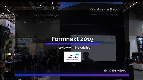 Formnext 2019 - Interview with Materialise