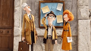 Surreal Ai Film  A Very Unusual Town  Vintage Life Reimagined In 4k