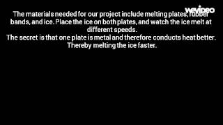 ice melting blocks