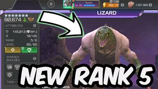 My Next Rank 5 Champion - Ascended R5 Lizard Maxxing Has Begun - Marvel Contest of Champions