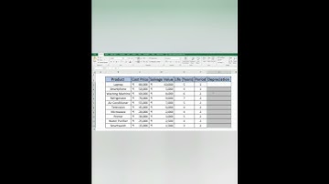 Depreciation made easy! Use the DB function & save time!📉 #shorts #viralvideo #trending #excel #tips