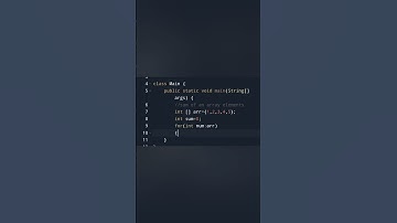 Sum of array elements in 12 seconds !!#java #coding #shorts