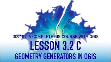 GIS Lesson 3 2 c: Geometry Generator Style in QGIS