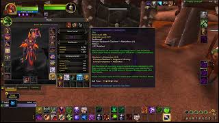 Dragonflight Beta PvP Affliction Warlock Gear and Stats explained