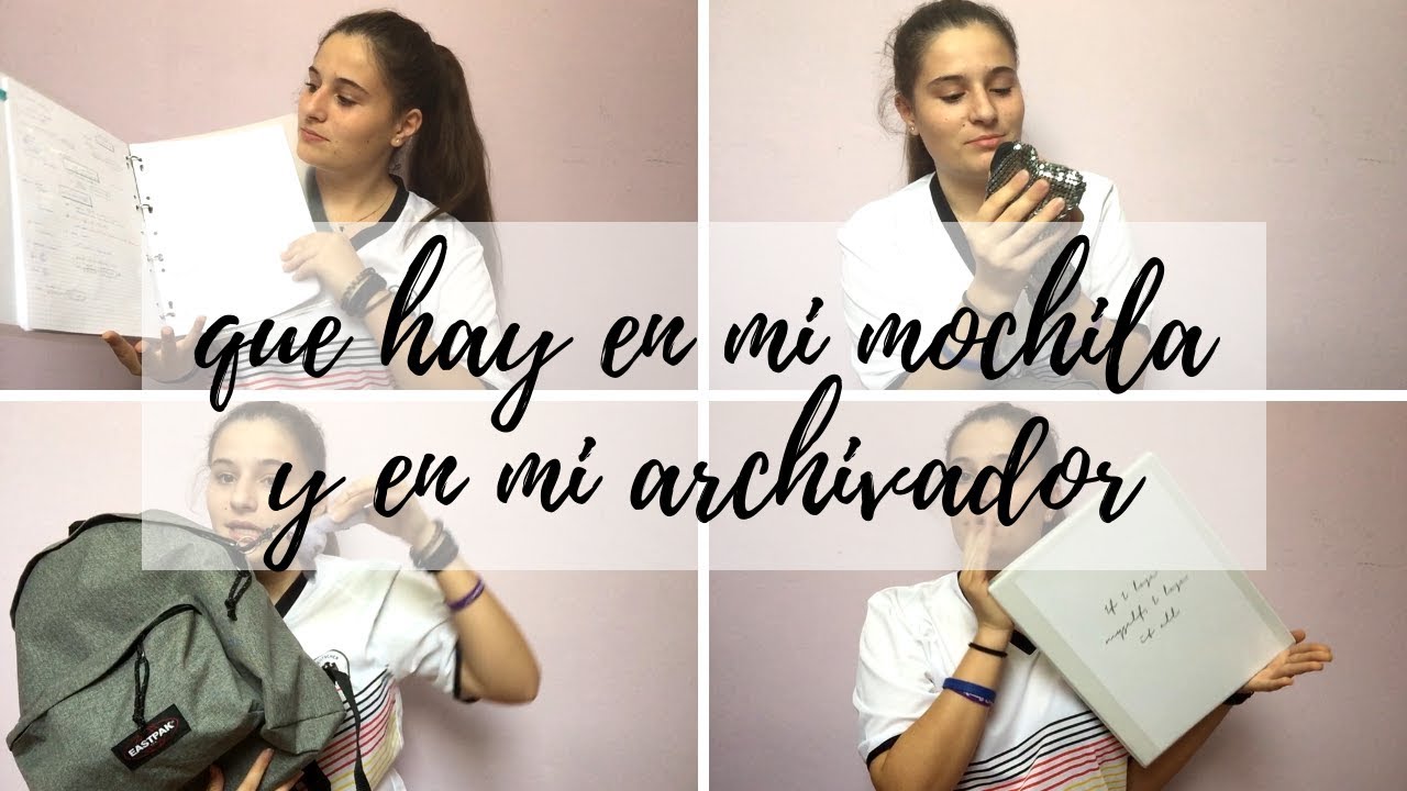 TAG DE LA MOCHILA Y EL ARCHIVADOR  || It's Meri