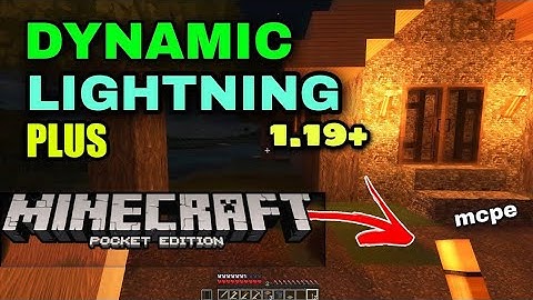 Dynamic Lighting for Minecraft Pe 1.19+#minecraft #video#viral@BugWheel @Bebu