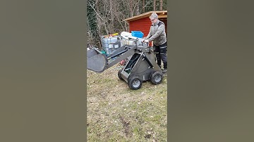 Homemade mini loader project
