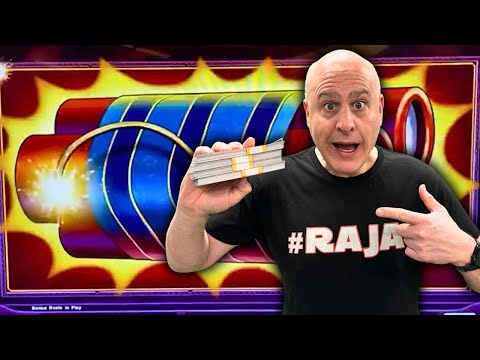 Full Screen of Dynamite Pays Massive Jackpot!