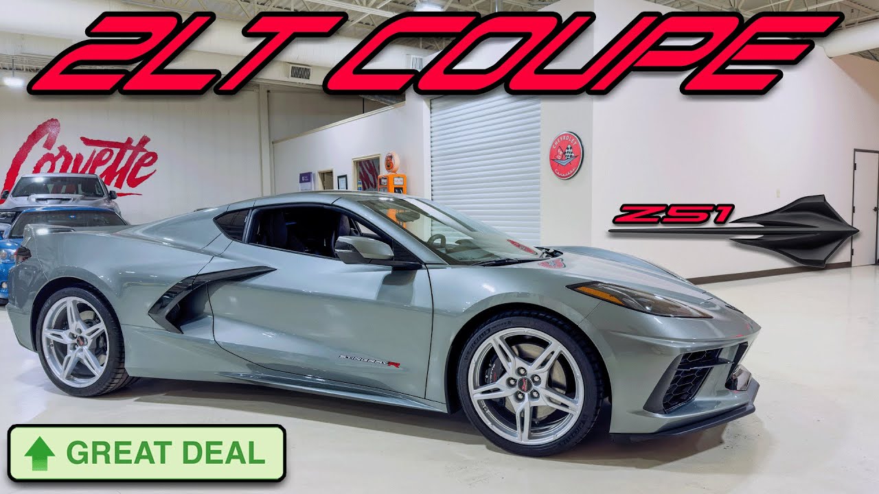 2024 Hypersonic Gray Z51 C8 Beauty на выставке Corvette World!