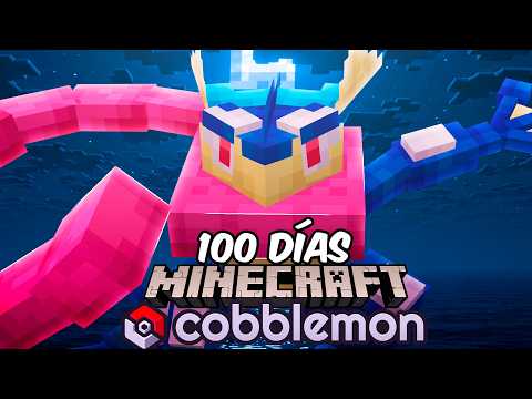 I survived 100 days in Minecraft Pokémon (Cobblemon)