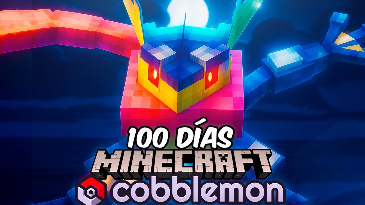 Sobreviví 100 DÍAS en MINECRAFT POKÉMON (Cobblemon)