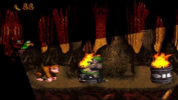 Donkey Kong Country: Level 24: Torchlight Trouble