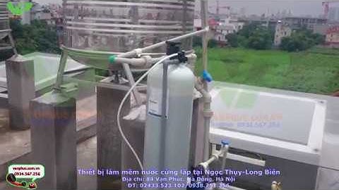 Thiết bị làm mềm nước cứng VP-S1300 lắp tại Ngọc Thụy-Long Biên-Hà Nội