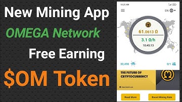 New Best Mining Apps | Omega Network Free Crypto Mining Apps | Crypto RobiN