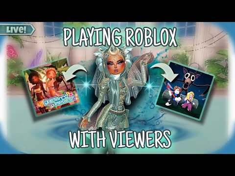 Play Roblox with me | DTI  Live #dresstoimpress #roblox #shorts