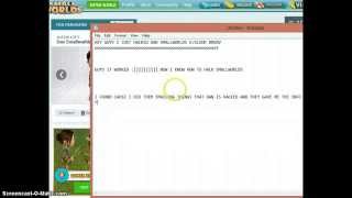 Hacked Dan Smallworlds With *Proof*