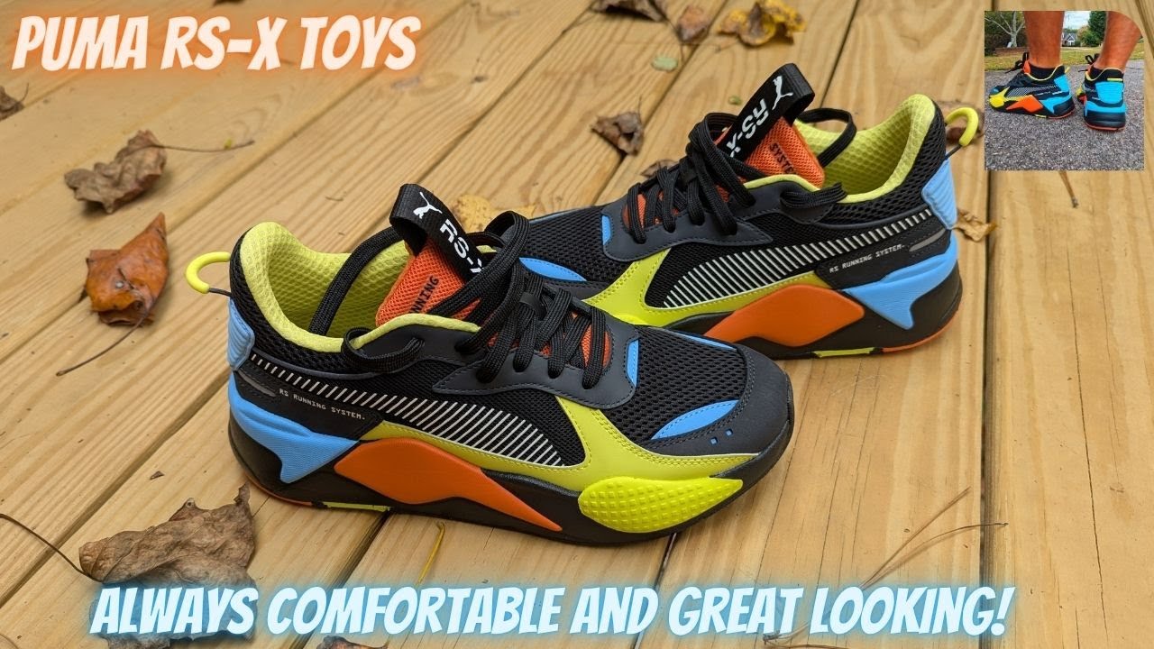 Puma RS-X Toys - Black, Lime, Sheen - Great As Always! - YouTube