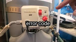 How to reset gas valve on Rheem water heater DIY