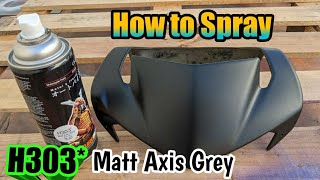 Matt Axis Grey 128A Samurai Paint
