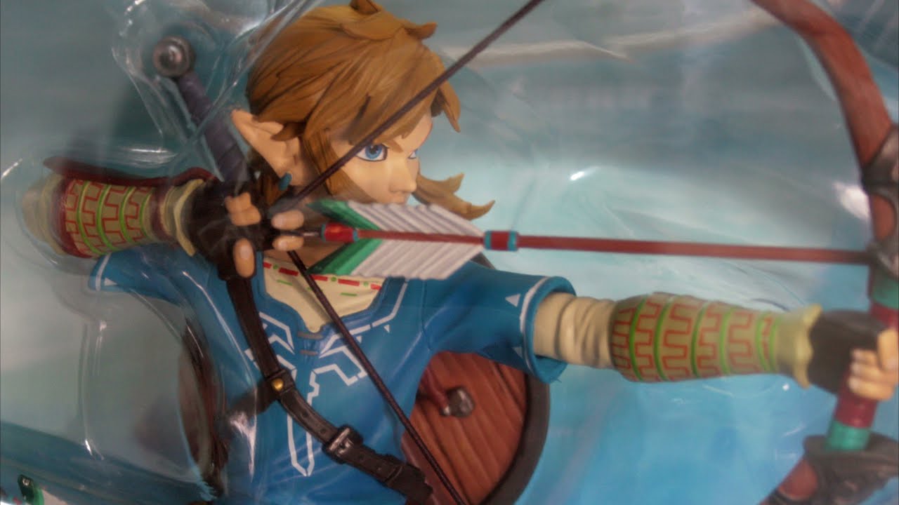 First4figures The Legend Of Zelda Breath Of The Wild Statue Youtube