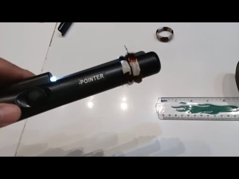 Working at greater depth with a pin pointer metal detection test - YouTube