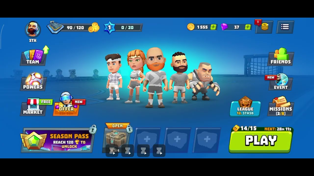 FOOTBALL HEROES BATTLE GOALKEEPER