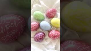 Painted Calligraphy Easter Egg Tutorial