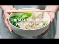 How to: Vegan Shiitake Mushroom Wonton Soup |  Recipe