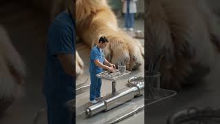 Tiny Vets vs Giant Pets?! 😳🐶🏥 #MiniatureWorld #TinyPeople #MindBlown