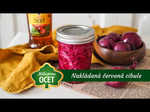 Video: Jak Nakládat Cibuli V Octě