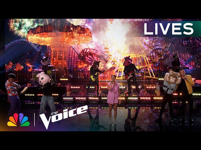 Bryan Olesen, Maddi Jane and Nathan Chester Perform Just Like Heaven | The Voice Lives | NBC class=