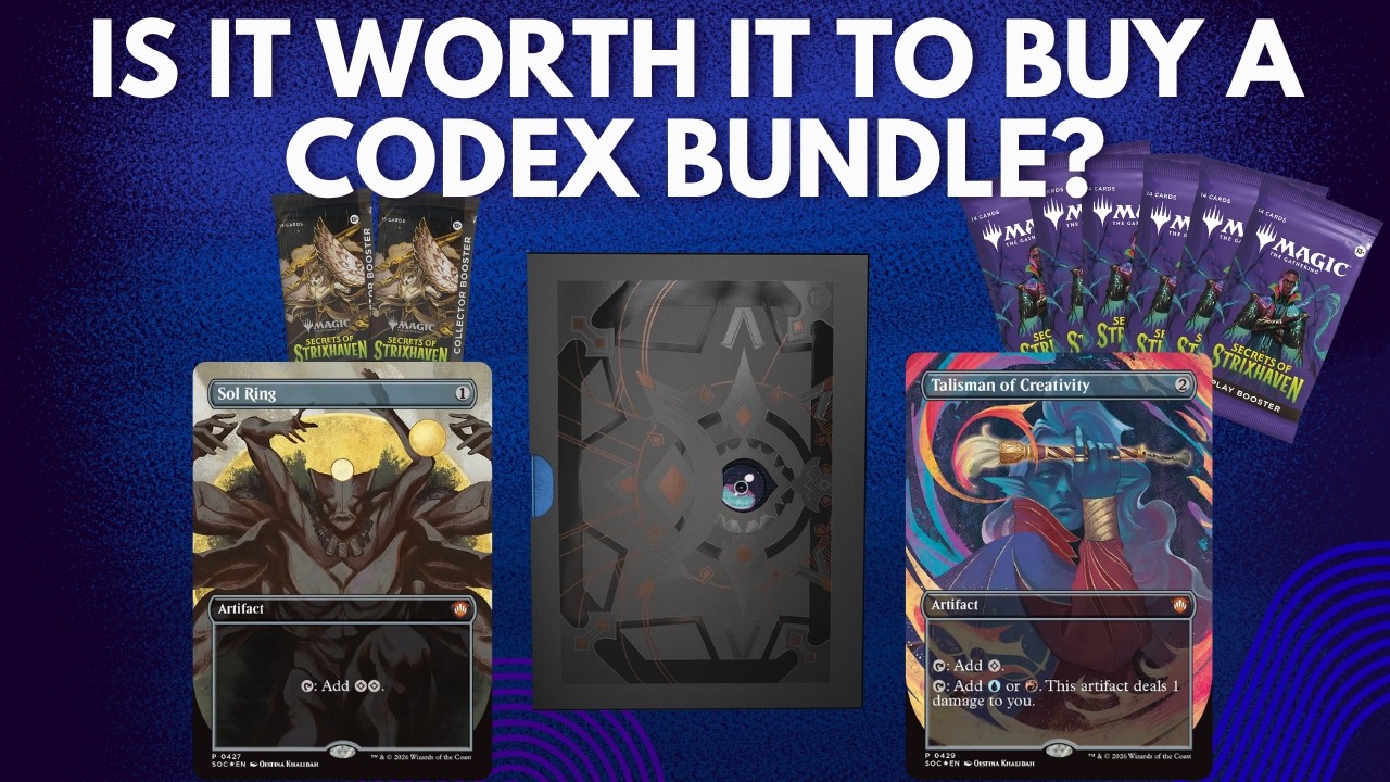 Codex Bundle Is It Worth It To Buy A Secrets Of Strixhaven Codex Bundle? - YouTube