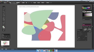 Divide Objects Below Illustrator command and abstract designs tutorial