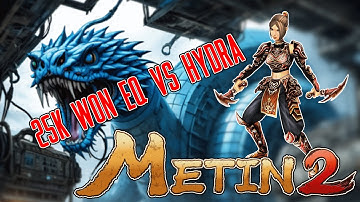 [REUPLOAD] 🤯25k Won EQ vs Hydra! | Metin2 DE Germania