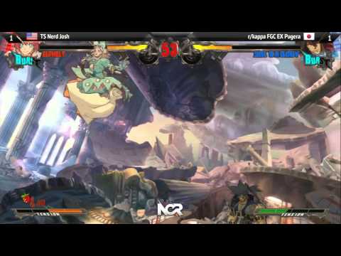 NorCal Regionals 2015 - GGXRD - Top 8 - Foo vs EX Pugera / NerdJosh vs EX Pugera