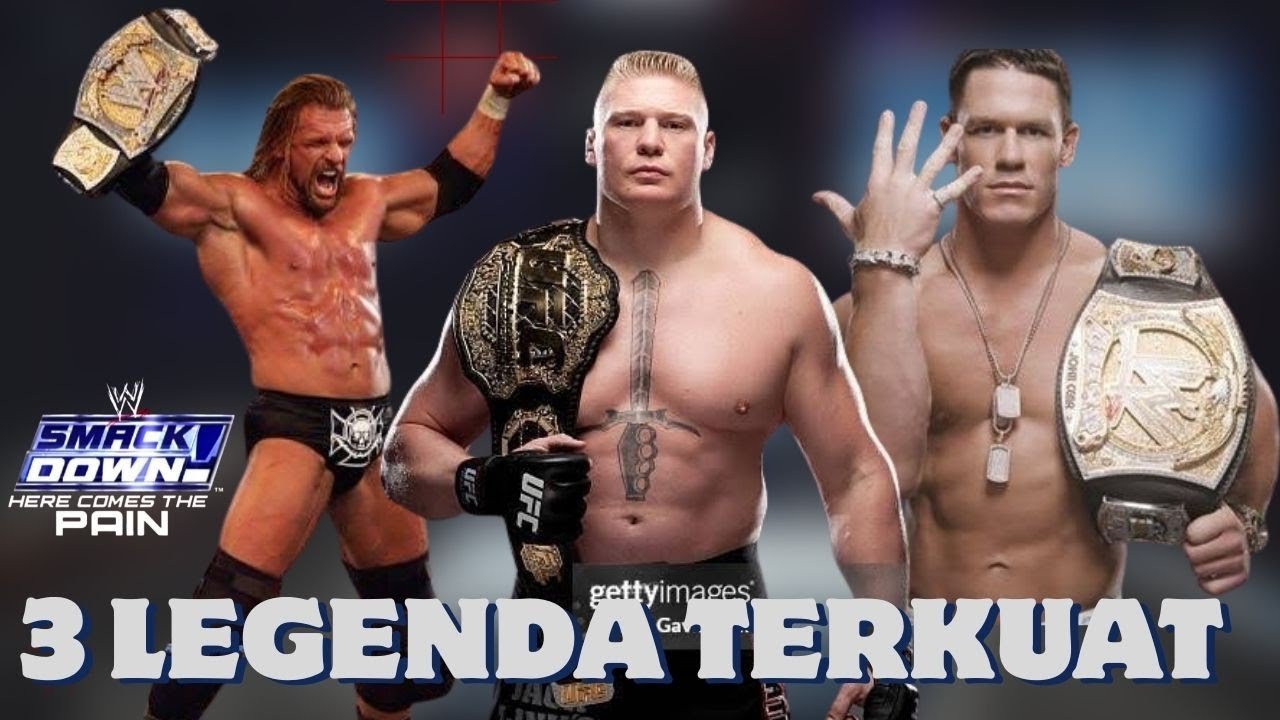 🔥 3 LEGENDA TERKUAT WWE SmackDown! Here Comes The Pain PS2 Zona Nostalgia Indonesia