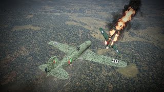 Italian Flair - War Thunder G.55S Gameplay