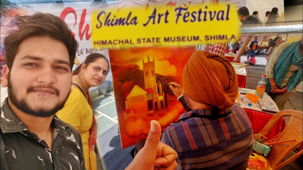 Art festival shimla 🎨 2022 | the ridge shimla | painting competition | 