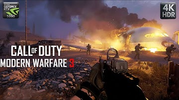 COD MW3 Campaign Gameplay – Mission 6: Passenger | Finding the Truth in the Wreckage [4K HDR]