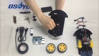 RPi Car Kit Lesson 1: Part I Hardware Installation