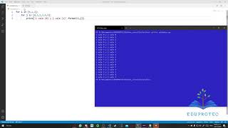 Ciclo FOR anidado en Python (Ejercicios)